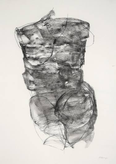 Print of Abstract Body Drawings by Magdalena Morey