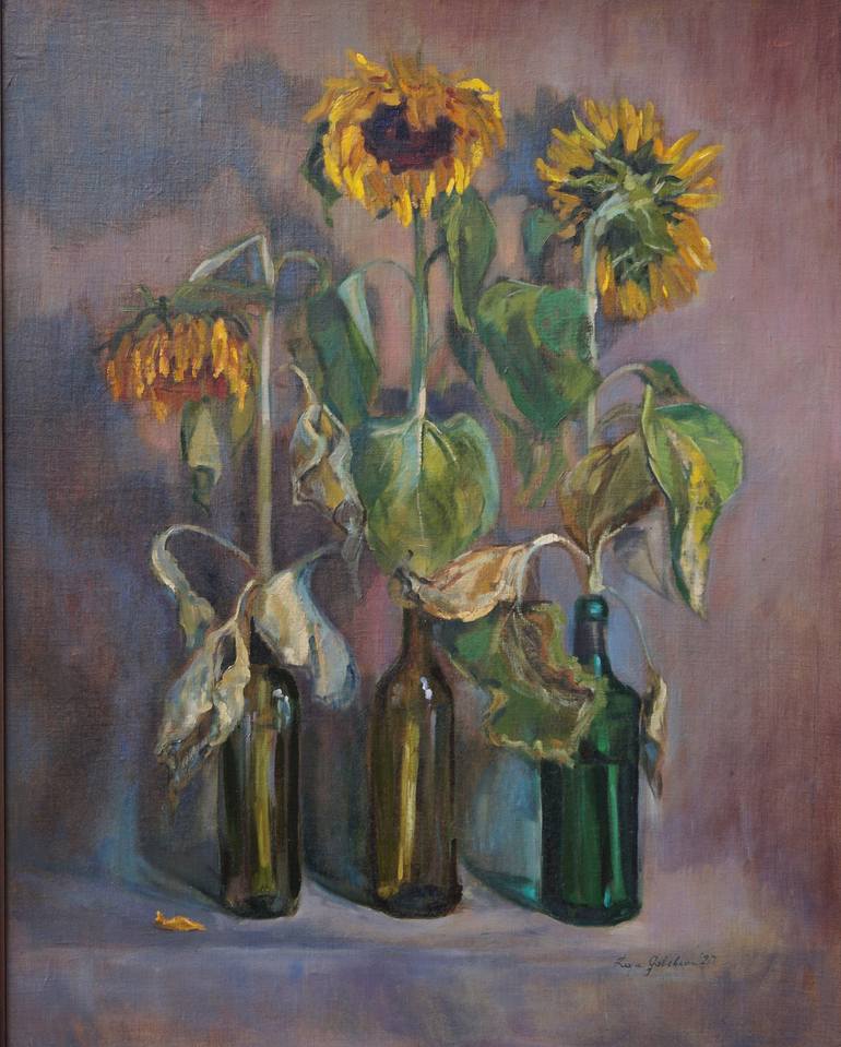 Print of Impressionism Still Life Painting by Zoja Golubeva