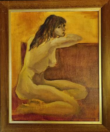 Original Contemporary Nude Painting by Zoja Golubeva