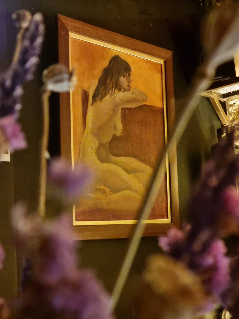 Original Contemporary Nude Painting by Zoja Golubeva