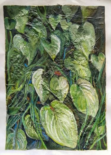 Print of Expressionism Botanic Paintings by Elsa OReilly
