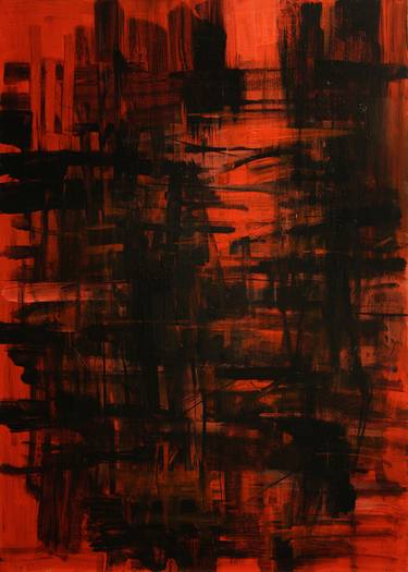 Original Abstract Paintings by Mateusz Kijak