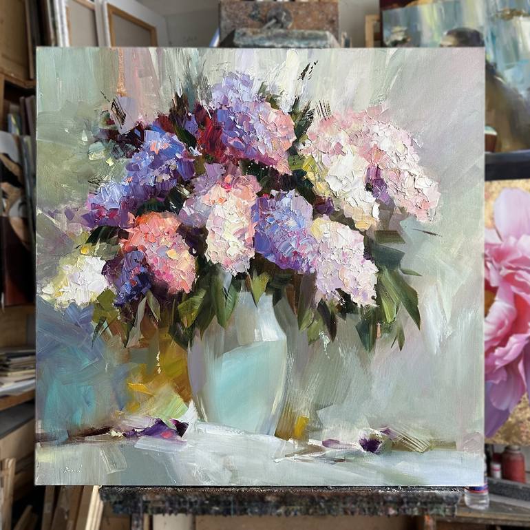 Original Impressionism Still Life Painting by Bond Tetiana