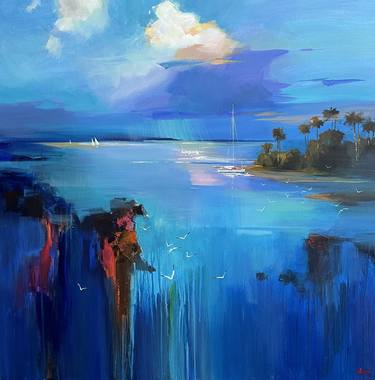 Original Impressionism Landscape Paintings by BOND Tetiana