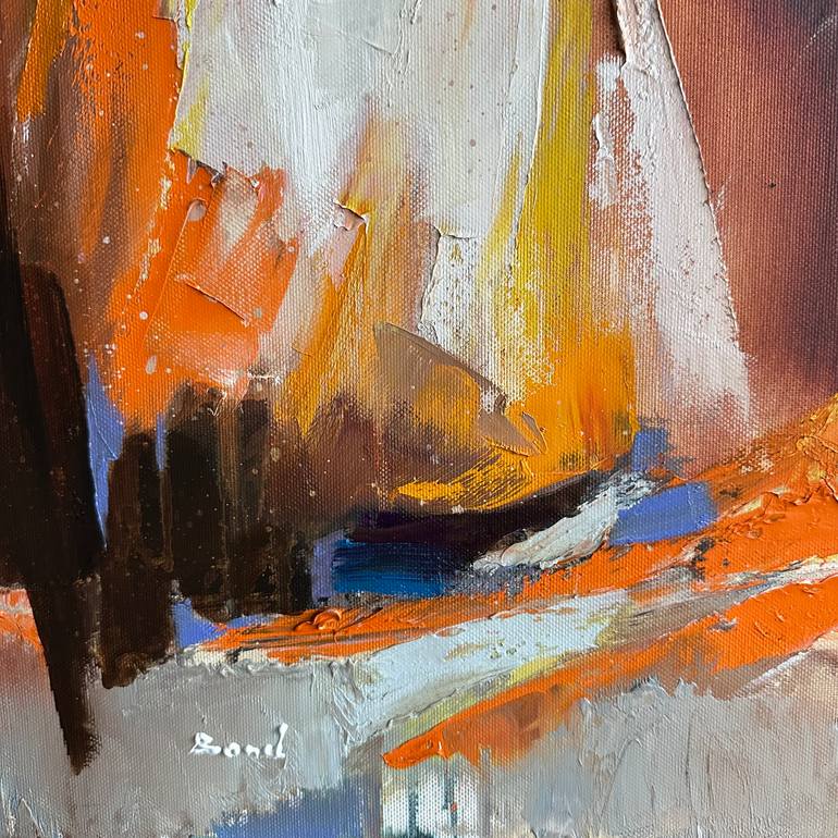 Original Impressionism Erotic Painting by Bond Tetiana