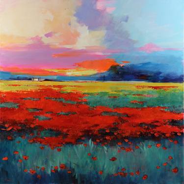 Original Landscape Paintings by BOND Tetiana