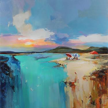 Print of Beach Paintings by BOND Tetiana