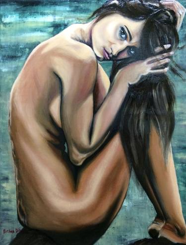 Original Impressionism Nude Paintings by Evelina Linn