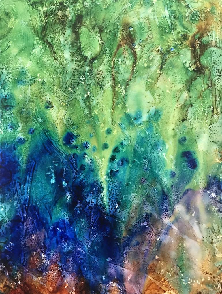 Print of Abstract Paintings by Evelina Linn