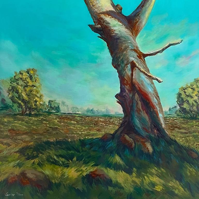 Original Impressionism Landscape Painting by Evelina Linn