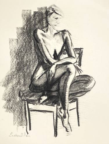 Print of Nude Drawings by Evelina Linn