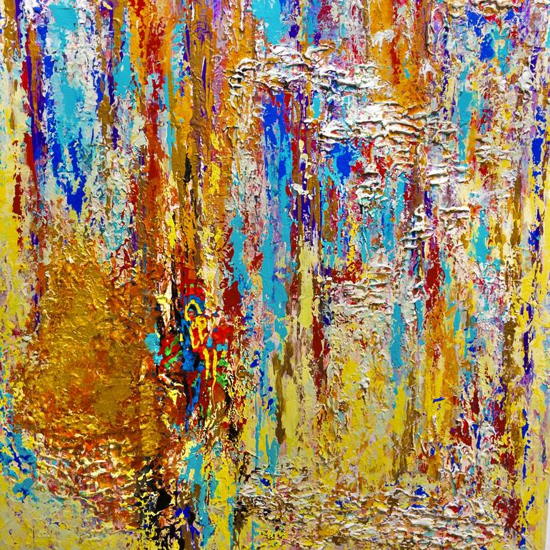 Original Abstract Painting by Evelina Linn