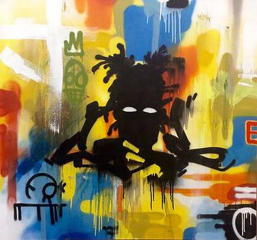 Original Street Art Graffiti Paintings by CES ONE