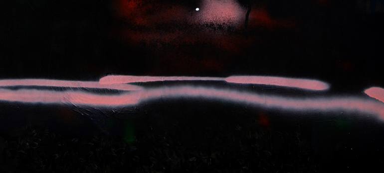 Original Abstract Landscape Painting by Oana Maria