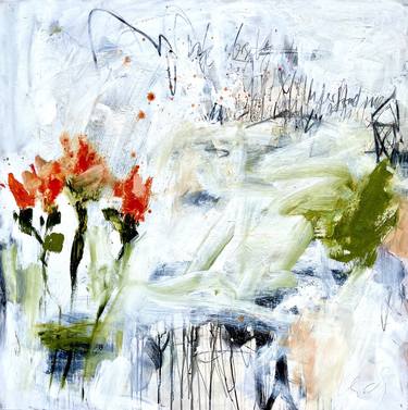 Original Abstract Expressionism Abstract Paintings by Ines Klich