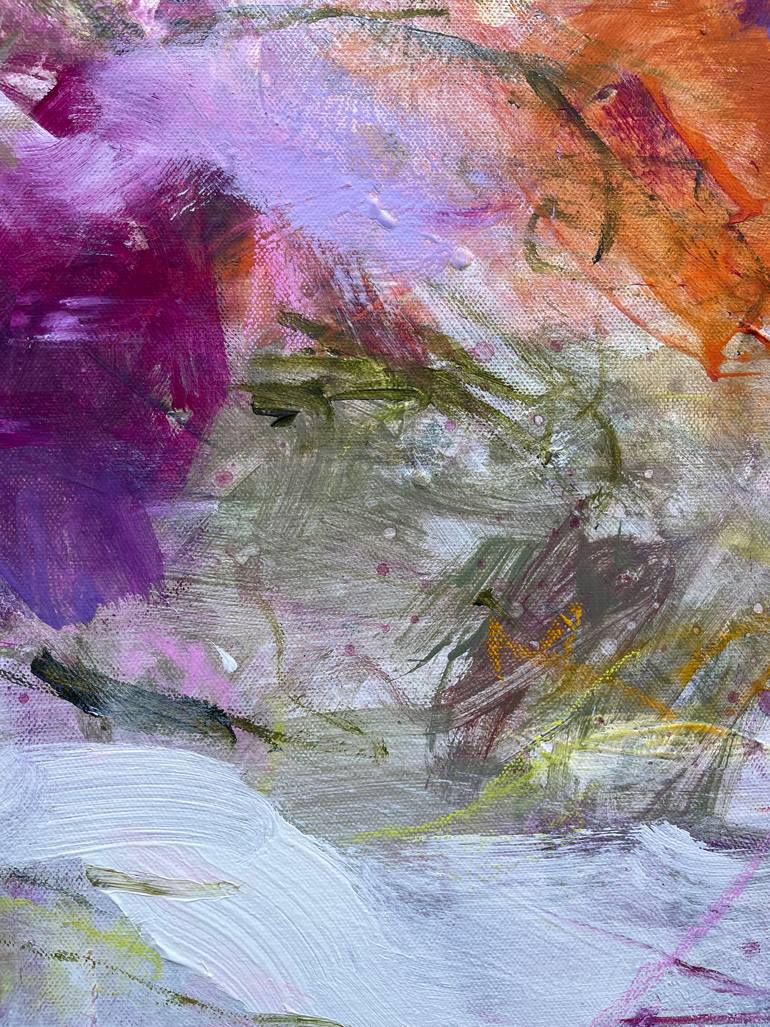 Wild flowers Painting by Ines Klich | Saatchi Art