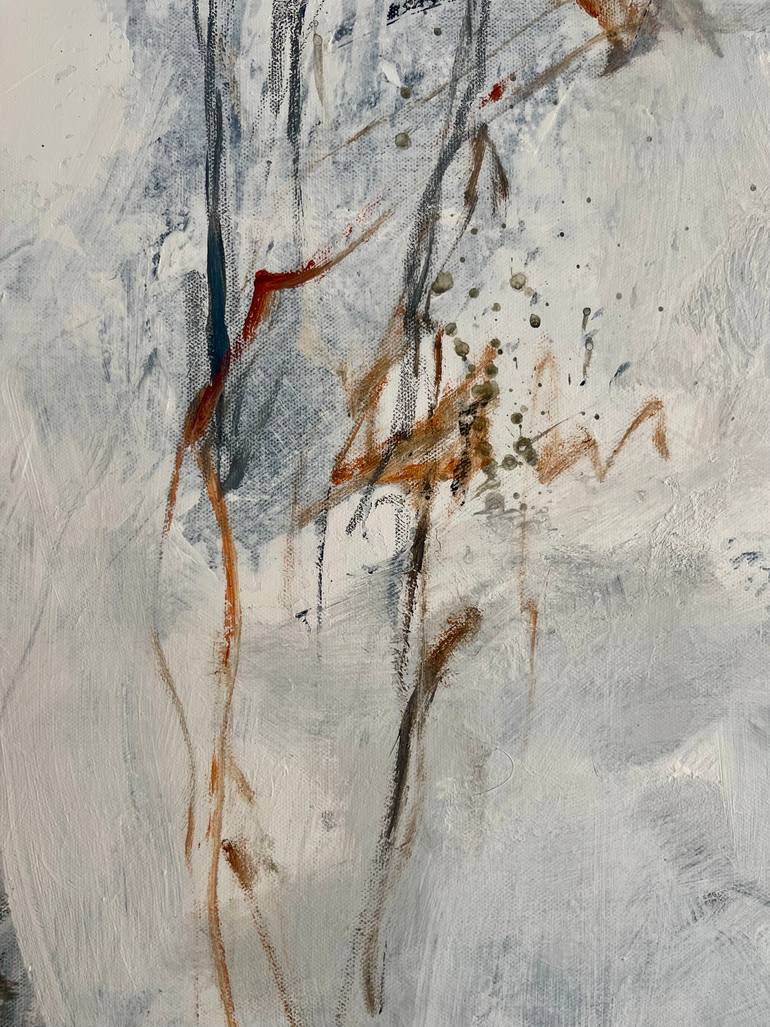 Original Abstract Expressionism Abstract Painting by Ines Klich