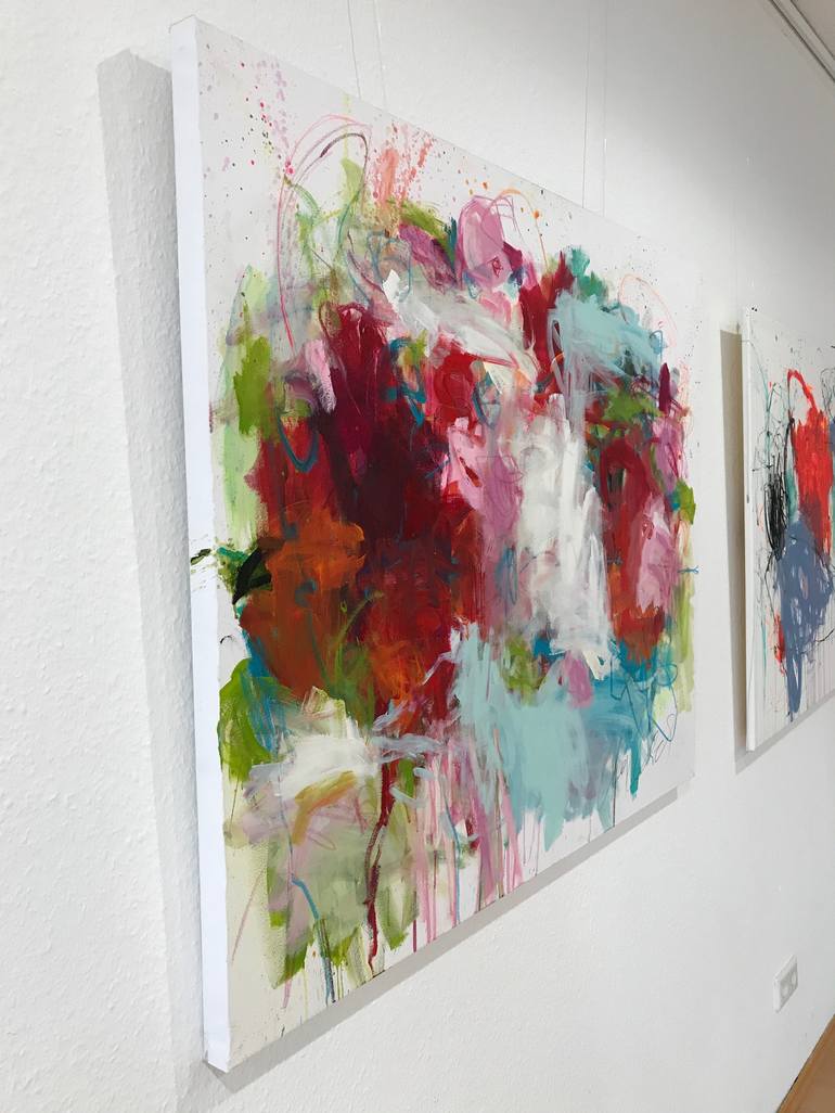 Original Abstract Painting by Ines Klich