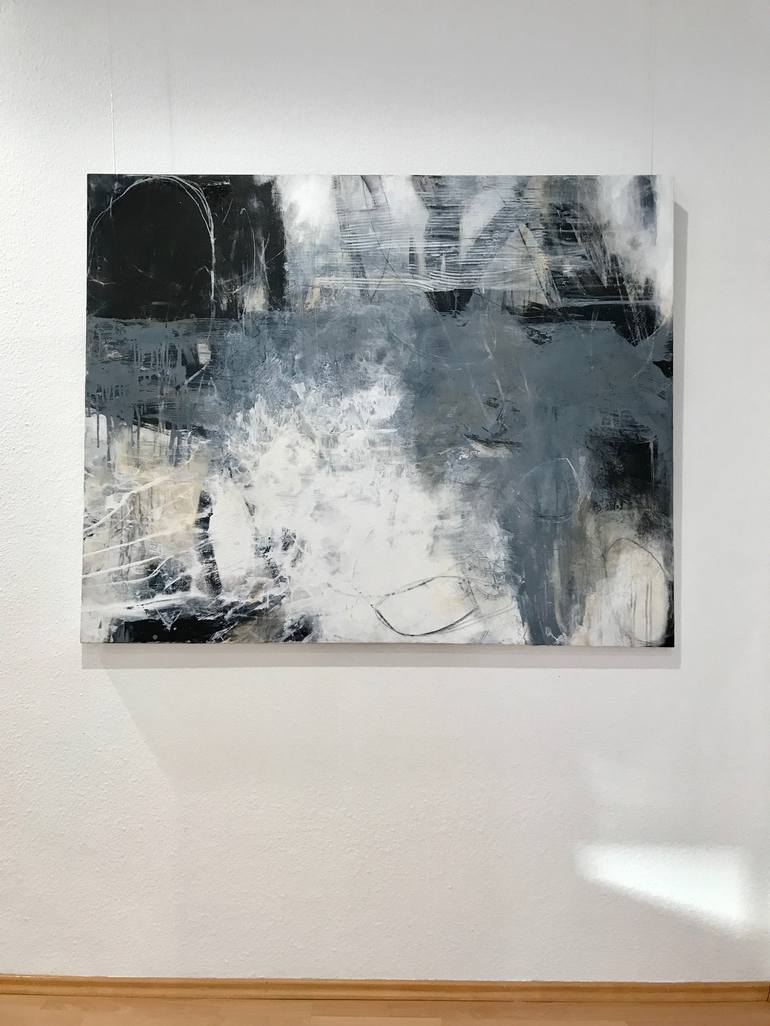 sound of a figth Painting by Ines Klich | Saatchi Art