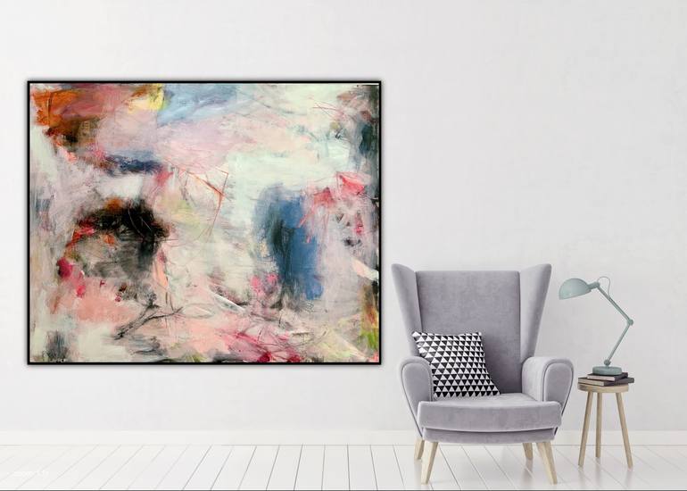 Original Abstract Painting by Ines Klich