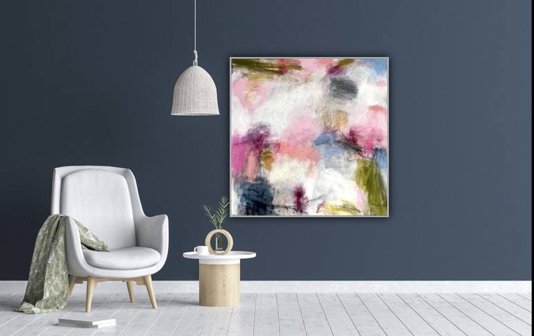 Original Abstract Painting by Ines Klich