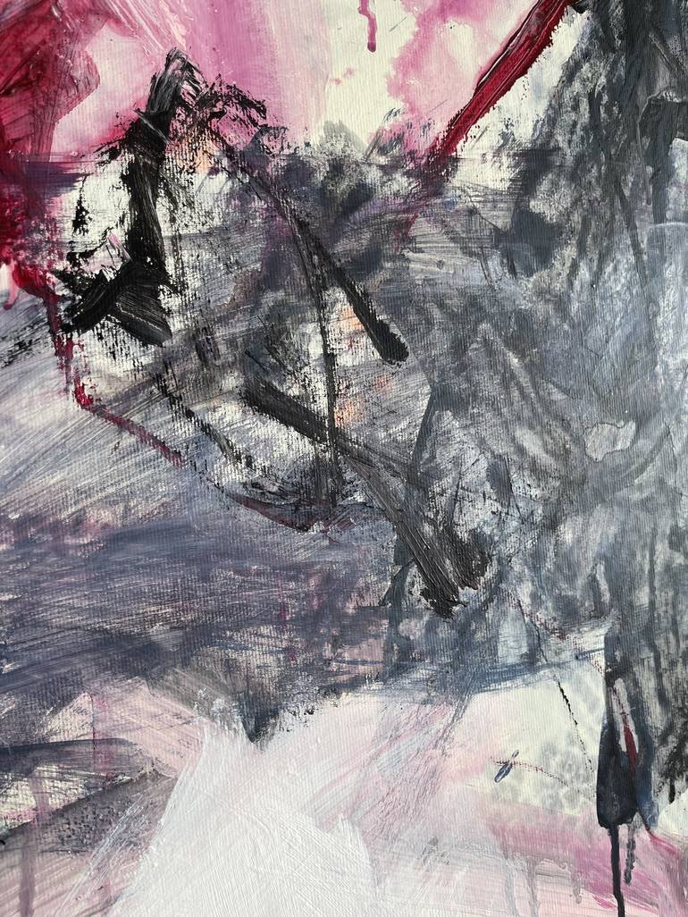 Original Abstract Painting by Ines Klich