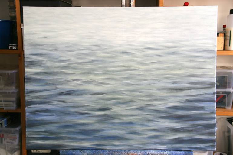 Original Modern Seascape Painting by A Weyer