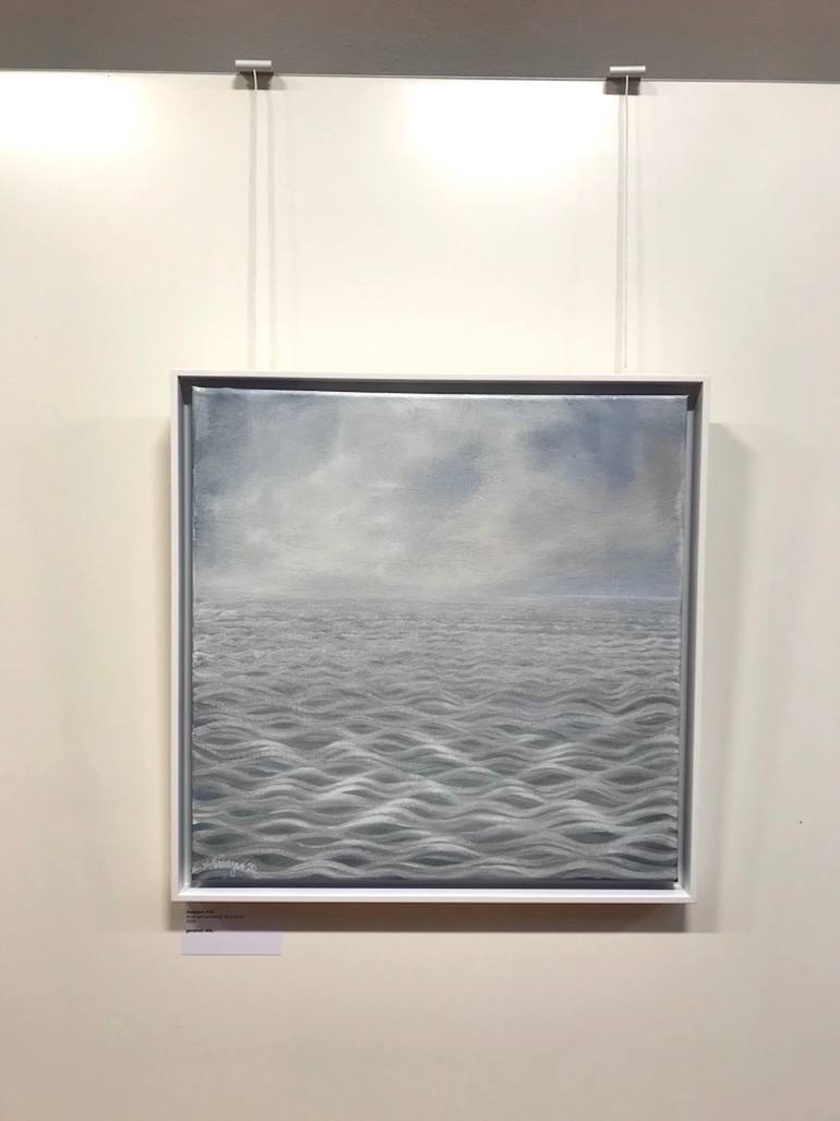 Original Abstract Water Painting by A Weyer