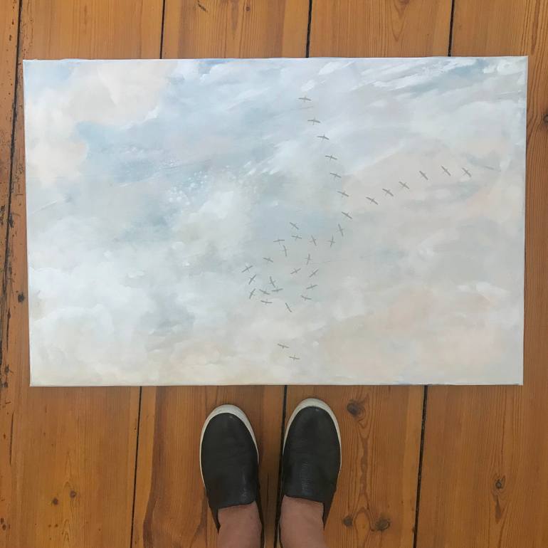 Original Impressionism Nature Painting by A Weyer