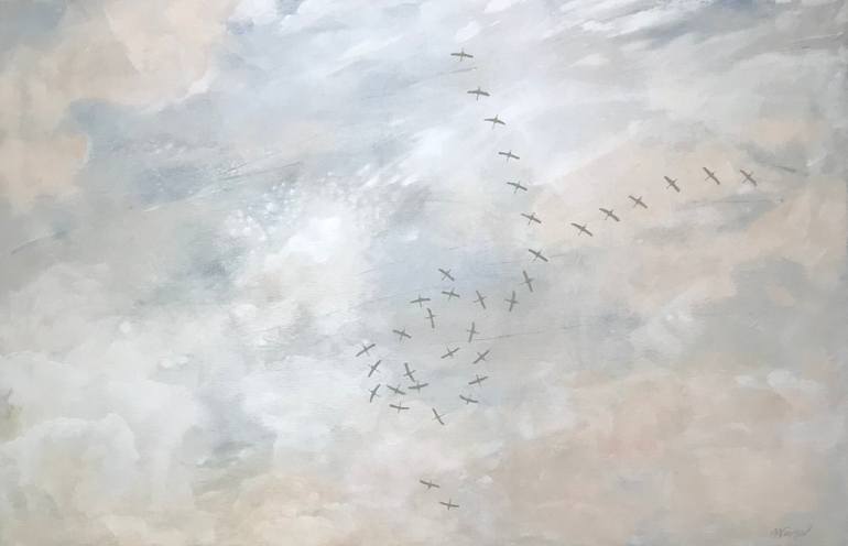 Original Impressionism Nature Painting by A Weyer