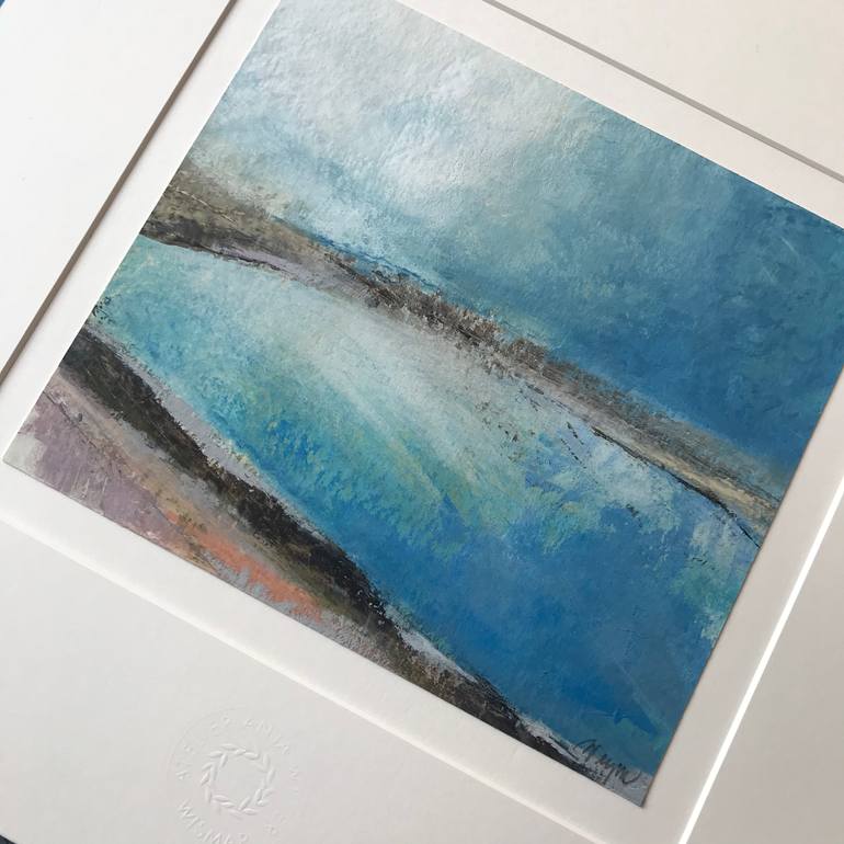 Original Realism Seascape Painting by A Weyer