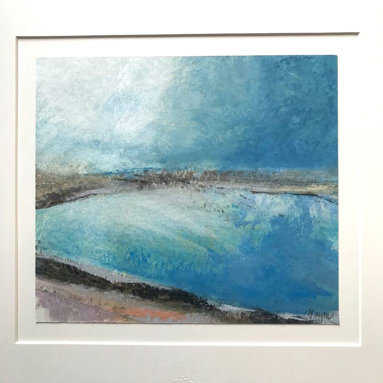 Original Realism Seascape Painting by A Weyer