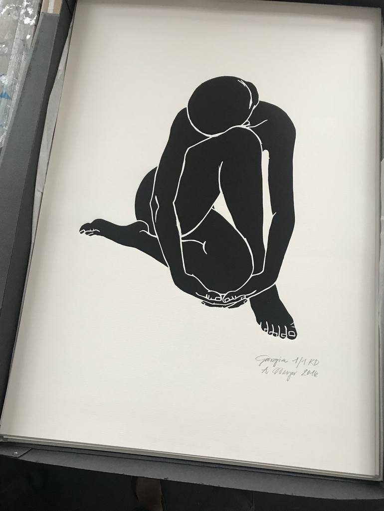 Original Women Printmaking by A Weyer