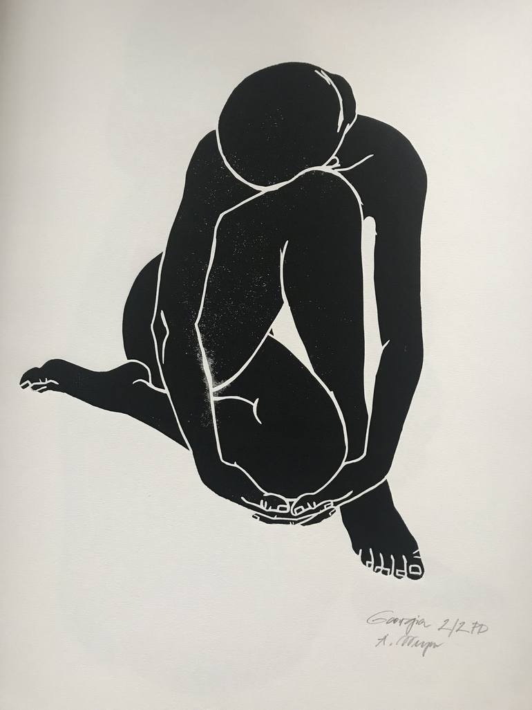 Original Women Printmaking by A Weyer