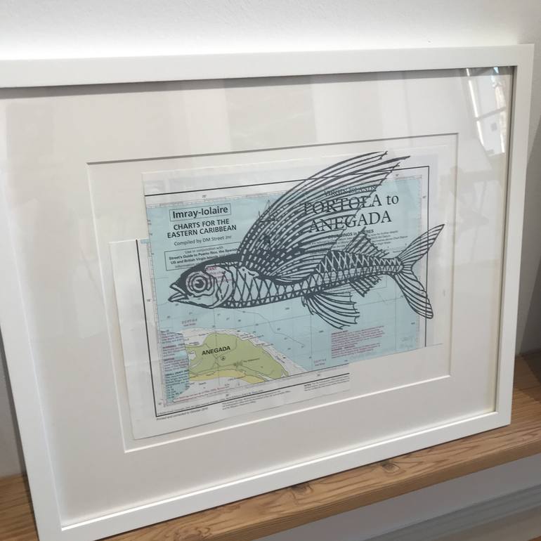 Original Fine Art Fish Printmaking by A Weyer