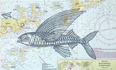 Original Fine Art Fish Printmaking by A Weyer