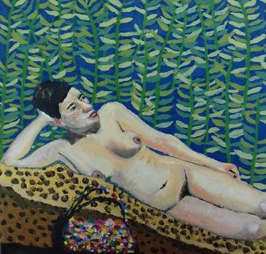 Original Figurative Nude Paintings by Marion Wiering