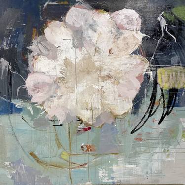 Original Abstract Floral Paintings by Donna Weathers