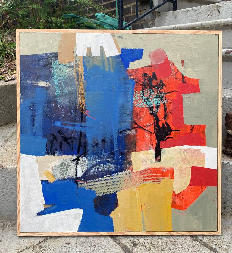 Original Abstract Expressionism Abstract Painting by Donna Weathers