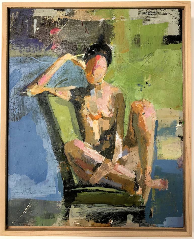 Original Nude Painting by Donna Weathers