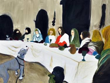 Original Surrealism Religious Paintings by Rita Bolla