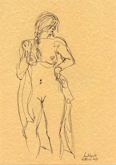 Print of Nude Drawings by Michel Suret-Canale