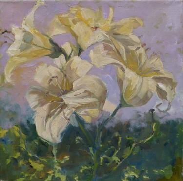 Original Impressionism Floral Paintings by Maike Josupeit