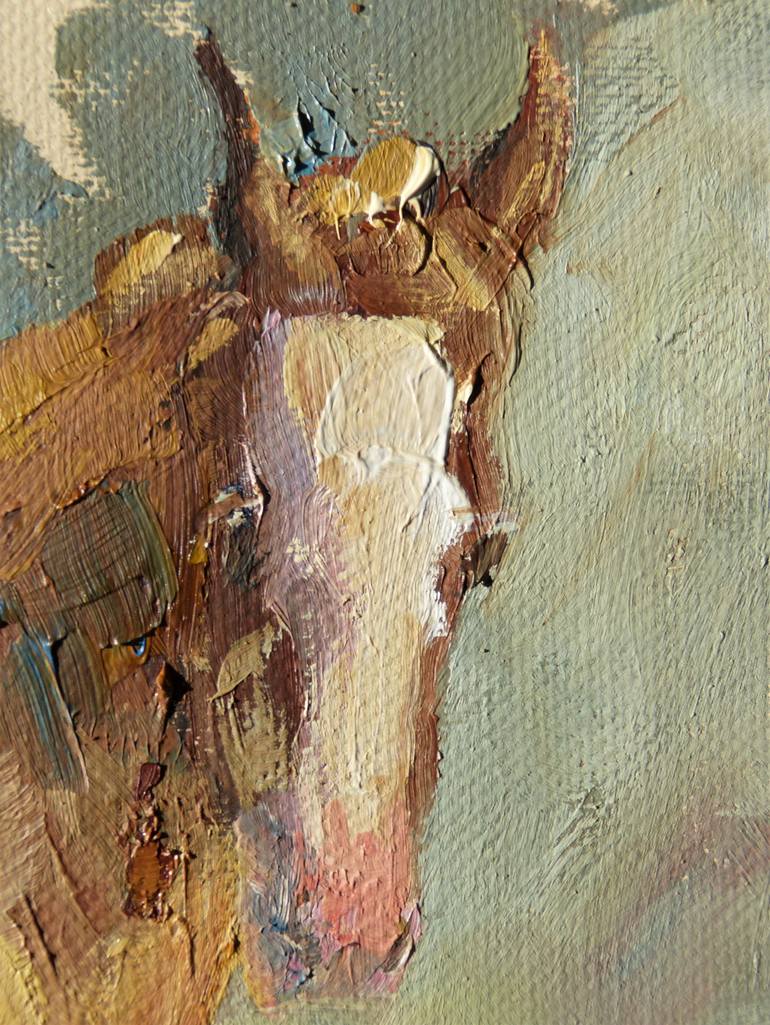 Original Horse Painting by Maike Josupeit