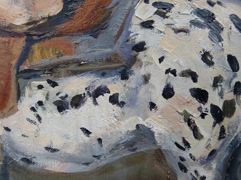 Original Impressionism Horse Painting by Maike Josupeit