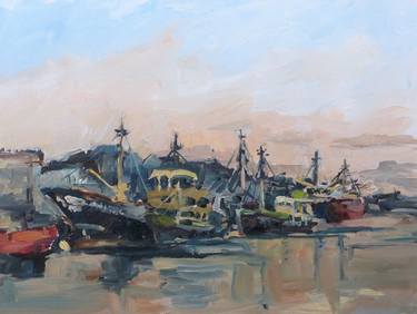 Saatchi Art Artist Maike Josupeit; Paintings, “Wexford Harbour II” #art