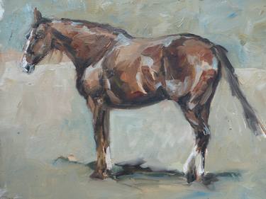 Original Realism Horse Paintings by Maike Josupeit
