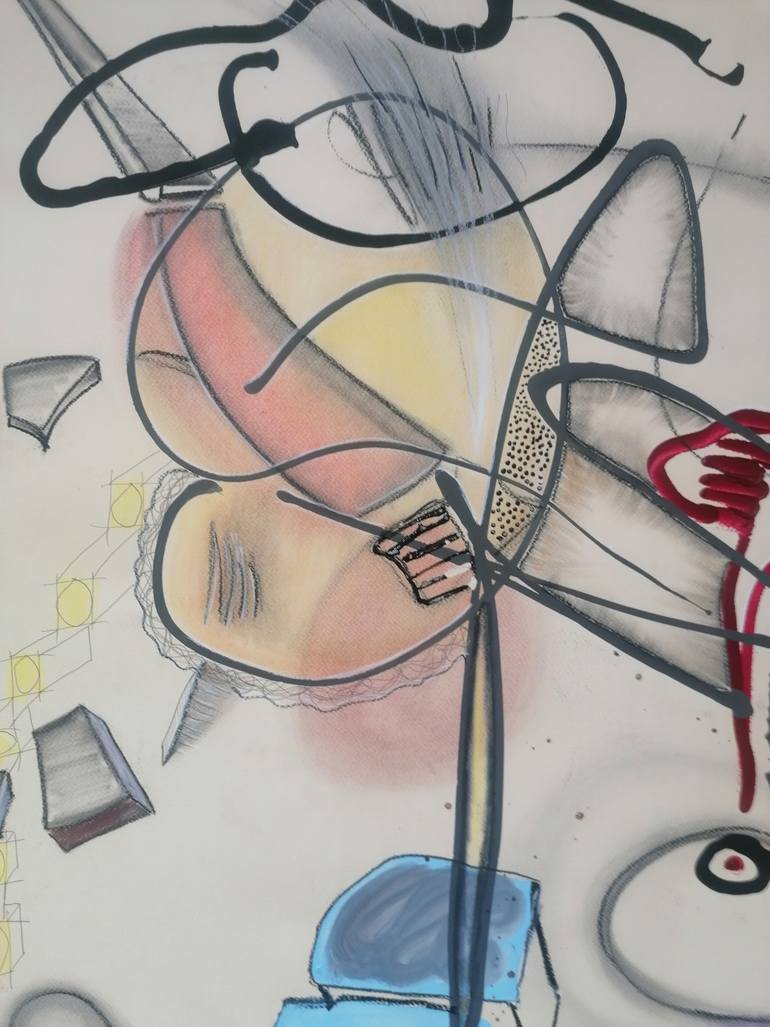 Original Modernism Abstract Painting by Stefano Mazzolini