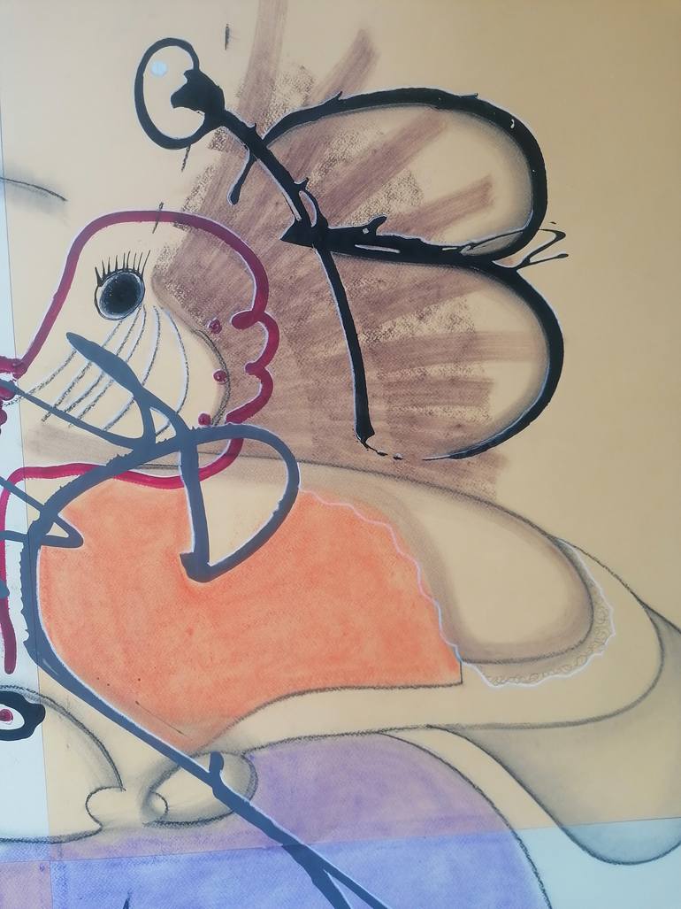 Original Modernism Abstract Painting by Stefano Mazzolini