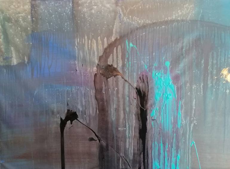 Original Modern Abstract Painting by Stefano Mazzolini